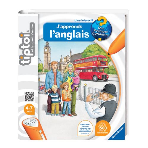Livre Tiptoi J'apprends l’anglais Ravensburger