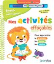 Bravo les maternelles - Mes activités effaçables - Moyenne section