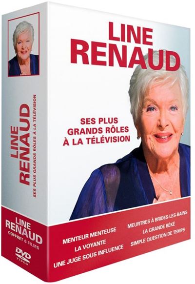 Coffret Line Renaud - Ses plus grands rôles à la télévision DVD