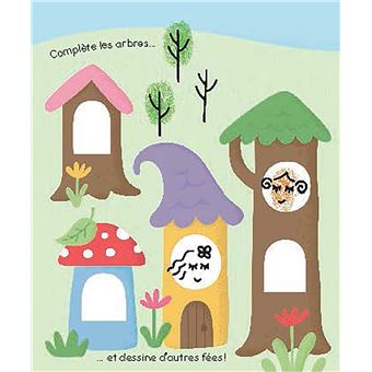 Je peins avec mes doigts - petites fées