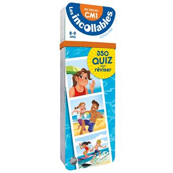 Les incollables350 quiz des vacances Du CE2 au CM1