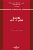 Laïcité et droit privé - Volume 220