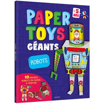 Papertoys géants : robots