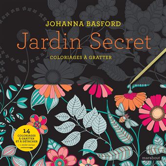 Jardin Secret - Coloriages à gratter