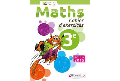 IParcours Maths 3ème Cahier D'exercices Workbook - Broché - Generation ...