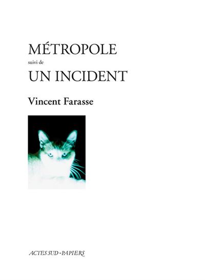 Métropole suivi de un incident