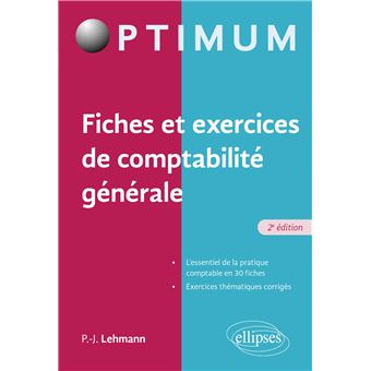 Fiches et exercices de comptabilité générale