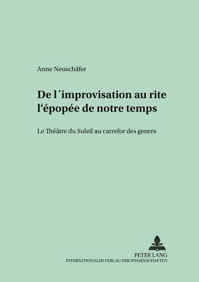 De l'improvisation au rite