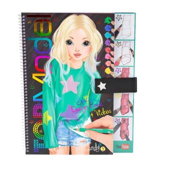 Album de coloriage Top Model École de Styliste - Crayon de couleur - Achat  & prix