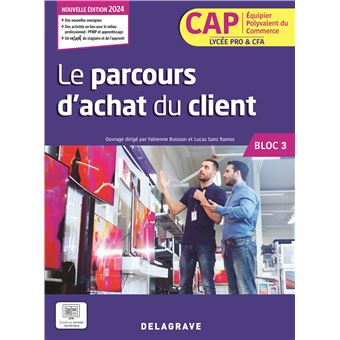 Mon métier, mes compétences Le parcours d’achat CAP EPC 1re et 2e années (2024) - Pochette élève