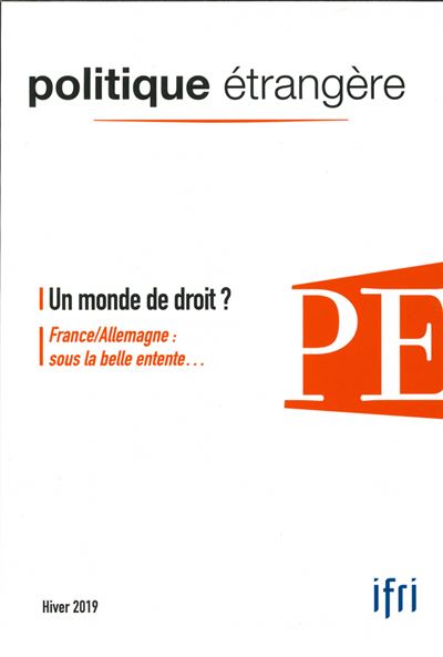 La judiciarisassions des relations