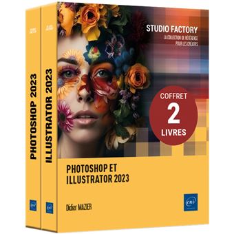 Photoshop et Illustrator 2023 - Coffret de 2 livres