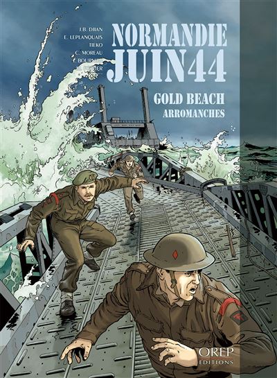 Gold beach, Arromanches
