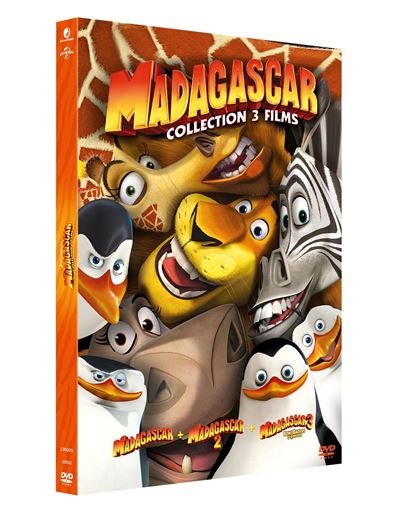 Coffret Madagascar La Trilogie DVD