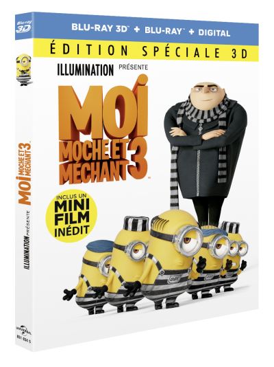 Moi, moche et méchant 3 Blu-ray 3D+2D