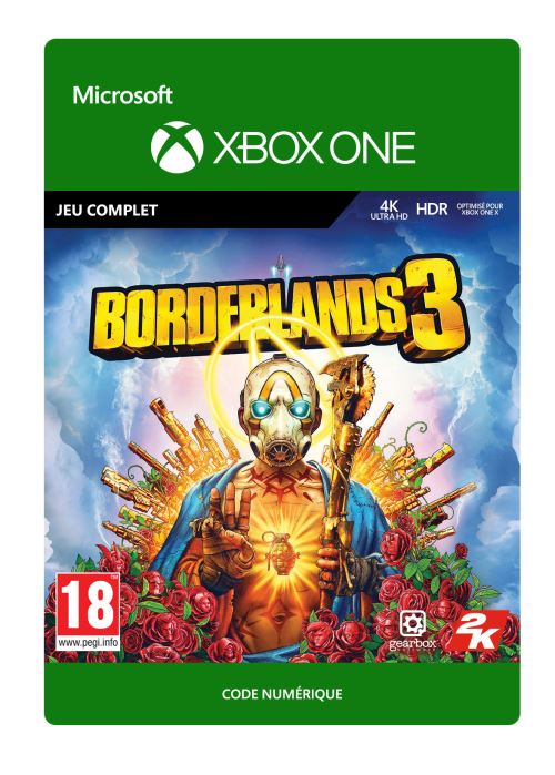 Code de téléchargement Borderlands 3 Xbox One