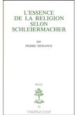 BAP n°53 - L'essence de la religion selon Schleirmacher