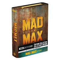 Mad Max 5 Films Édition Ultra Collector Petrol Tank Blu-ray 4K Ultra HD