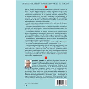 Finances publiques et réforme de l'Etat : le cas du Maroc