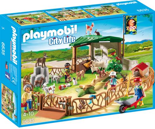 Playmobil City Life 6635 Parc animalier avec visiteurs