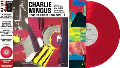 Live In Paris Volume 1 Édition Limitée Vinyle Rouge Transparent