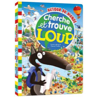Cherche et trouve géant - loup - autour du monde