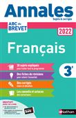 Annales Brevet 2022 - Français - Corrigé