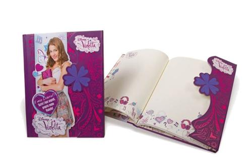 Journal Intime Violetta Disney Modèle Aléatoire