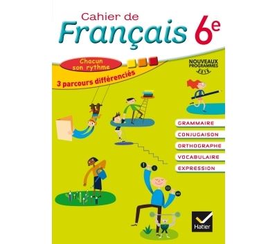 Cahier de français 6ème