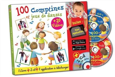 100 comptines et jeux de dansés