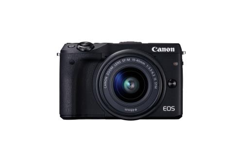 Hybride Canon Eos M3 Noir + Objectif Ef-M 15-45 Is Stm