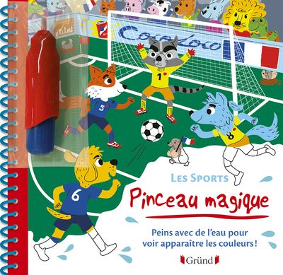 Pinceau magique - Les sports -  Collectif - cartonné