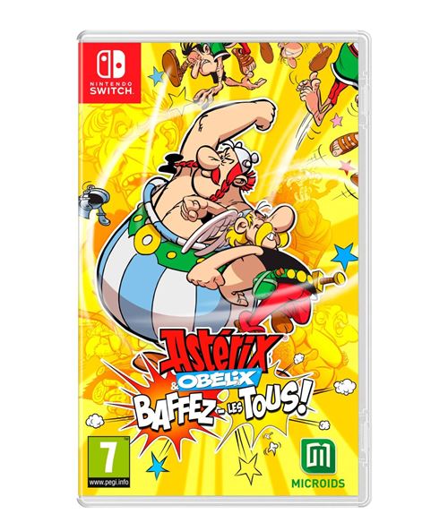 Pochette avant du jeu Astérix et Obélix : Baffez-les Tous ! Nintendo Switch