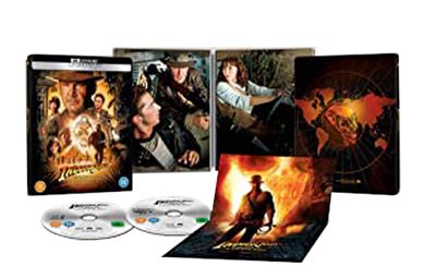 Indiana Jones et le Royaume du Crâne de Cristal SteelBook® Blu-ray 4K Ultra HD