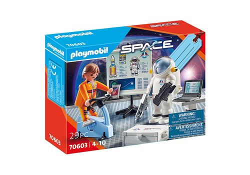 PLAYMOBIL 9492 Space - Duo Spationaute Et Robot 