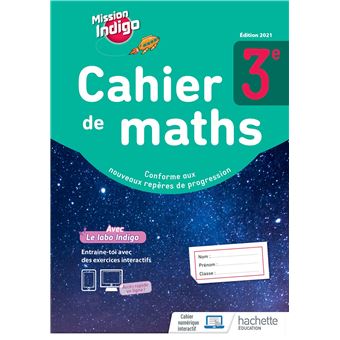 Mission Indigo 3e Cahier D Activites Edition 2021 Broche Christophe Barnet Agnes Villattes Siegfried Maillard Achat Livre Fnac