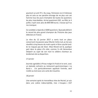 De Muriel baptiste à Lara Fabian journal 2017