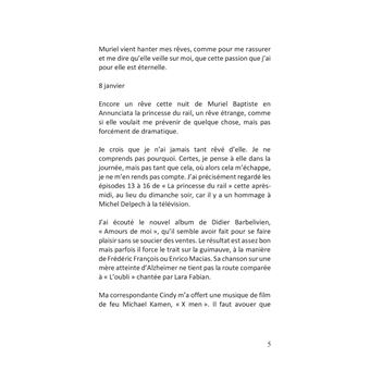 De Muriel baptiste à Lara Fabian journal 2017