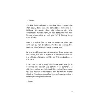 De Muriel baptiste à Lara Fabian journal 2017