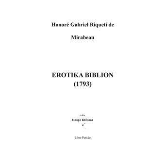 Erotika Biblion