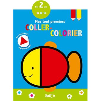Coller - colorier : Poisson