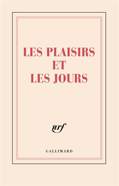 Carnet ligne les plaisirs et les jours