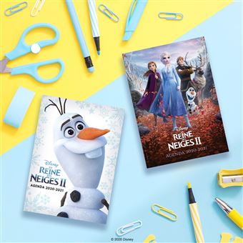 LA REINE DES NEIGES 2 - Agenda 2020-2021 - Olaf - Disney