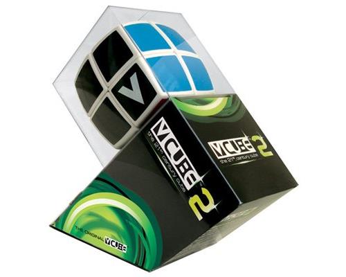 Cube V-Cube Abysse 2x2 Bombé Blanc