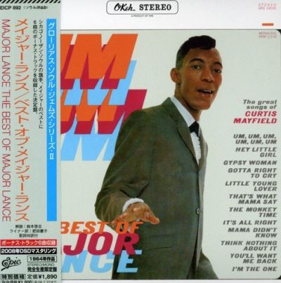 Um um um um um/the best of major lance/pochette cartonnee