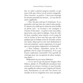 Sherlock Holmes compléments d'enquête