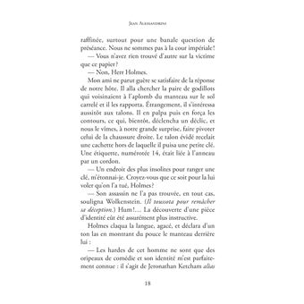 Sherlock Holmes compléments d'enquête