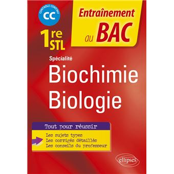 Spécialité Biochimie-biologie - Première STL