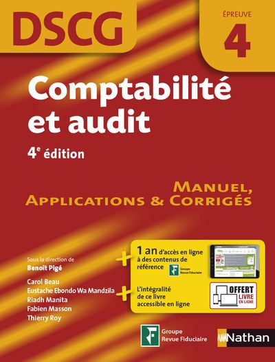 Comptabilité et audit DSCG Epreuve 4