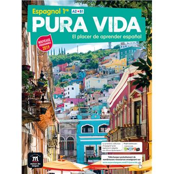 Pura Vida 1re - Livre de l'élève